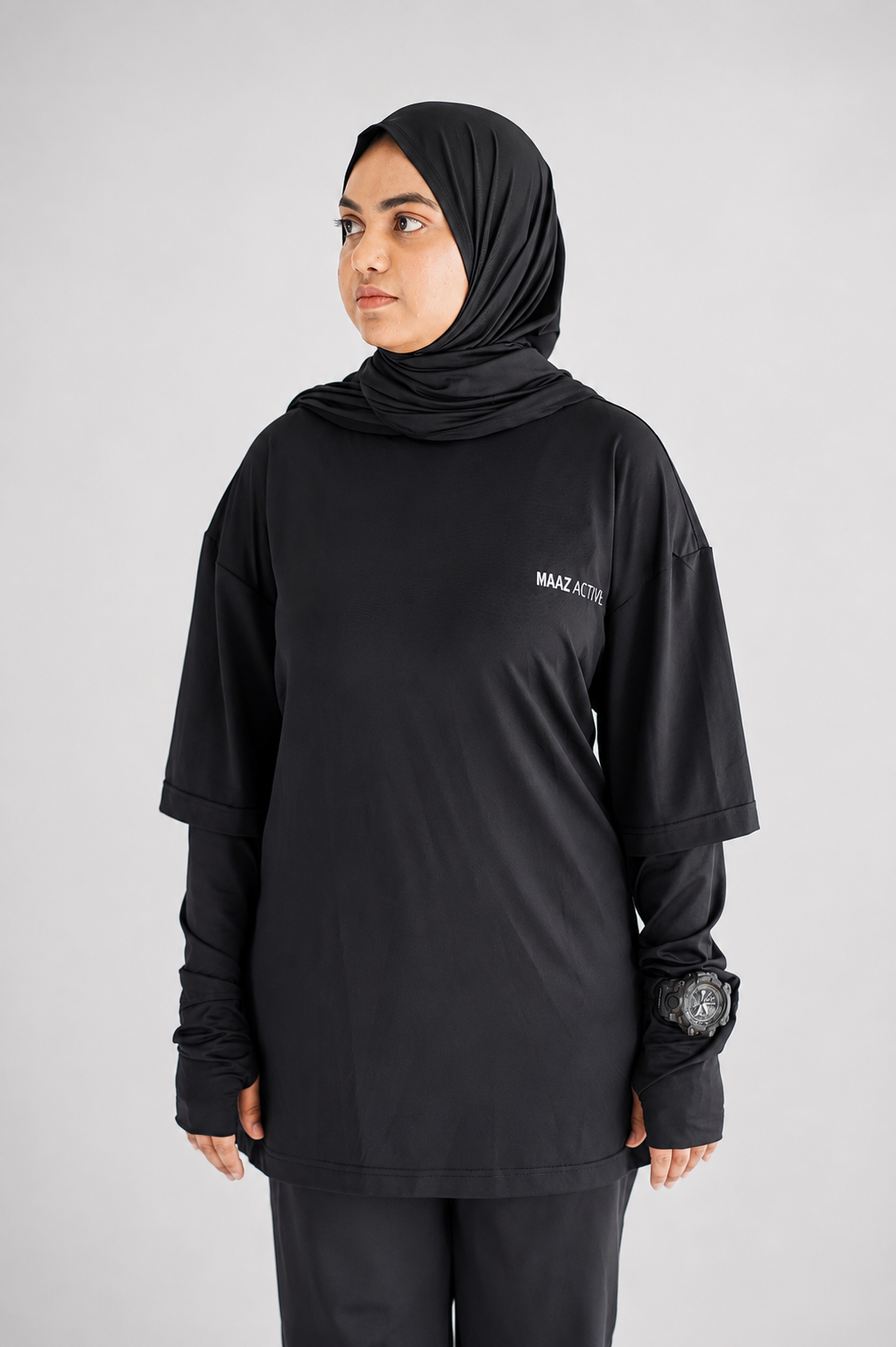 Essential Active Tee — Core Black
