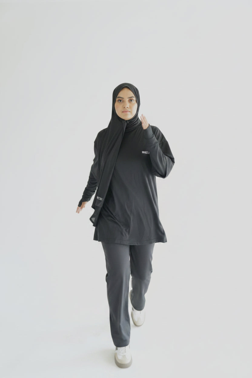 Essential Active Tee — Core Black