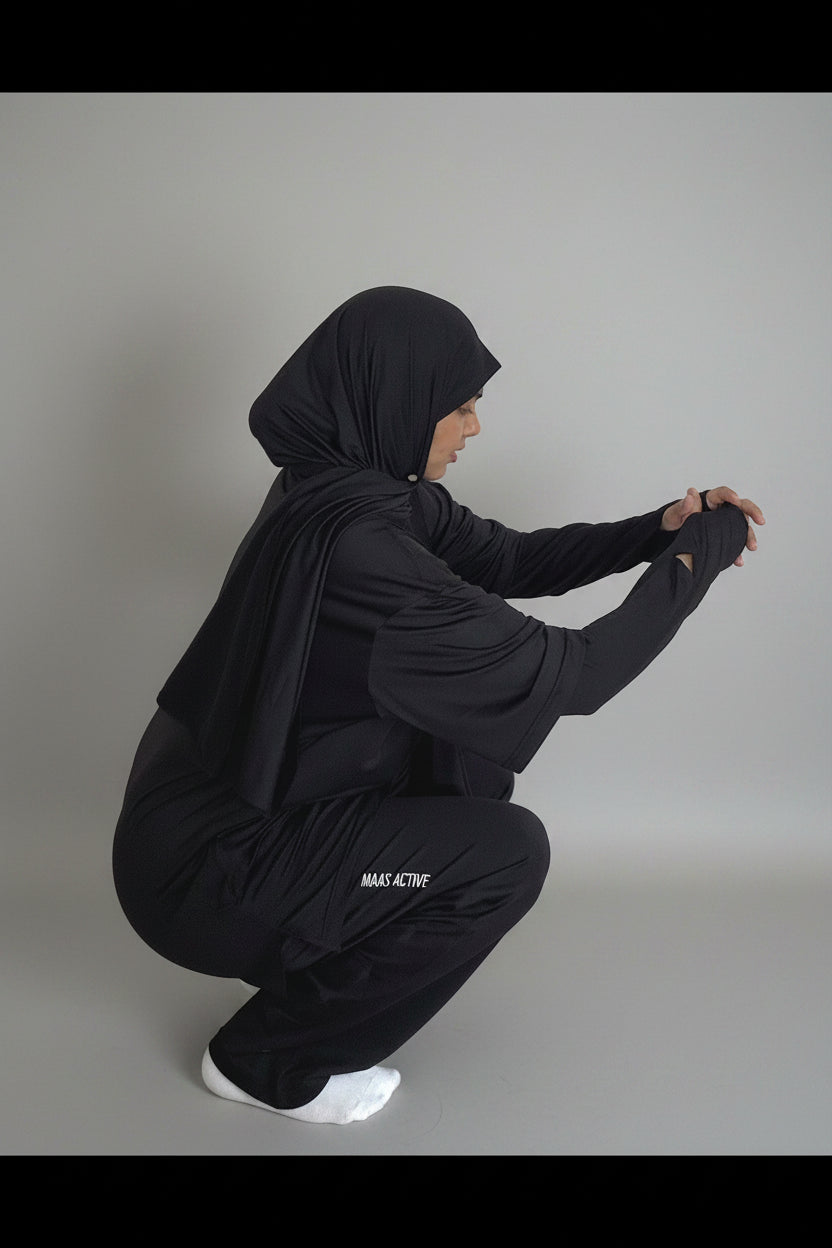 Essential Active Trouser — Core Black